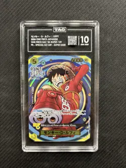 Monkey D. Luffy Promo OP07-109 One Piece Day 2024 Japanese TAG 10 - Image 1