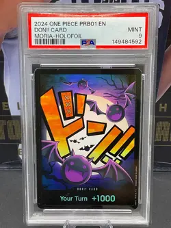 2024 One Piece English PRB-01 Don!! Card Gecko Moria- Holofoil PSA 9 MINT - Image 1