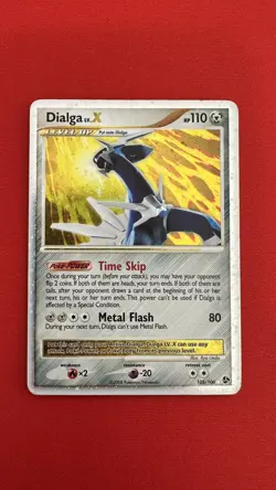 Dialga LV.X 105/106 Great Encounters Ultra Rare Holo Level Up Pokemon Card - Image 1
