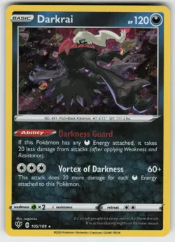 GGC - 6 Darkrai - (Cosmos Holo) 105/189 Promo Miscellaneous Cards & Products - Image 1