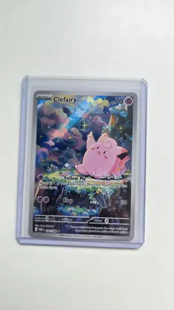 Clefairy 094/088 Perfect Order Illustration Rare Full Art Holo Pokemon Card NM/M - Image 1