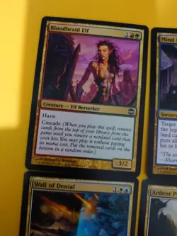 Alara Reborn x6 MTG Card inc violent outburst, terminate,bloodbraid elf, wall. - Image 5