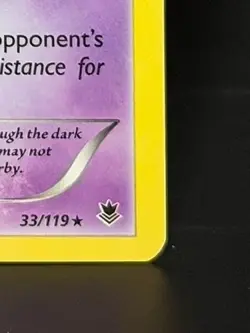 Crobat - 33/119 (Cosmos Holo) 033/119 Holofoil Miscellaneous Cards & Products - Image 5