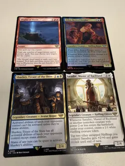 MTG LOTR Tales of Middle-Earth Foil Rare 34 Card Lot Elrond Bilbo Art Cards LTR - Image 4