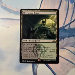 Magic The Gathering MTG Overgrown Tomb Guilds of Ravnica GRN #253 / NM Card x1 - Image 1