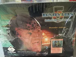 NEW-RARE-VINTAGE- Babylon 5 -Collectible Card Game Box-Premier Edition - Image 3