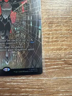 Silkguard - Borderless FOIL NM Marvel's Spider-Man MTG MAGIC THE GATHERING 0037 - Image 5