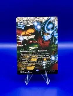 Raph's Jitte (Borderless Non-foil) Teenage Mutant Ninja Turtles TMNT MTG NM - Image 1