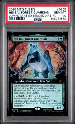 2025 MTG AVATAR: THE LAST AIRBENDER ETERNAL HEI BAI, FOREST GUARDIAN PSA 10 - Image 1