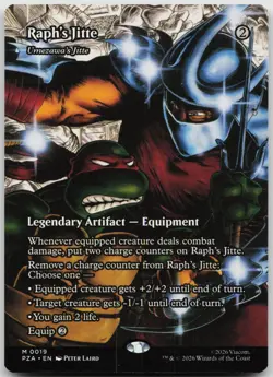 RAPH'S JITTE - UMEZAWA'S JITTE (BORDERLESS) 19 TMNT MAGIC: THE GATHERING NM/M - Image 1