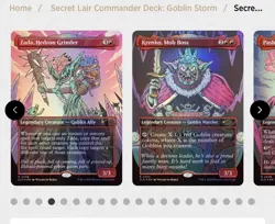 PreSale MTG Secret Lair Commander Deck Goblin Storm PRE-ORDER NEW/SEALED - Image 3