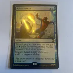 MTG: Spider-Man - Spider-Sense(Foil) - Rare - 0046NM - Image 1