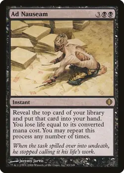 Ad Nauseam Shards of Alara HP MTG - Image 1