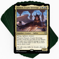 ***Custom Commander Deck*** Yennett, Cryptic Sovereign - "Oddities" - MTG EDH - Image 1