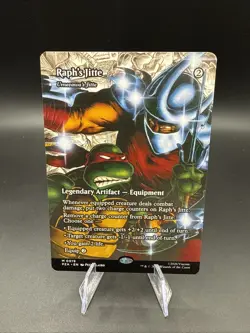 Raph's Jitte // Umezawa's Jitte Borderless Teenage Mutant Ninja Turtles 19 - Image 1