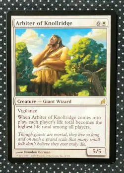 Magic: The Gathering - Arbiter of Knollridge - Lorwyn - 002/301 - Regular Rare - Image 1