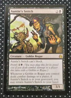 Magic: The Gathering - Auntie's Snitch Morningtide - 57/150 - Rare - Image 1