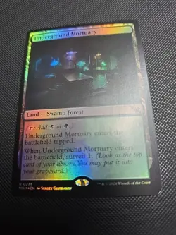 MTG Underground Mortuary - Foil, NM-Mint, English Murders at Karlov Manor - Image 1