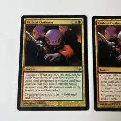 MTG Violent Outburst - Alara Reborn 63/145 Regular Common LP 2X - Image 2