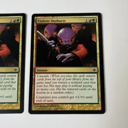 MTG Violent Outburst - Alara Reborn 63/145 Regular Common LP 2X - Image 3