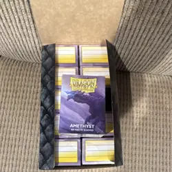 Dragon Shield 1000 Matte Card Sleeves Amethyst Standard Size Acid-Free AT-11060 - Image 2