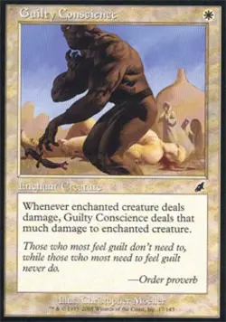 Guilty Conscience - Medium Play MTG Scourge - Image 1