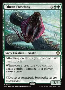 MTG Ohran Frostfang [SOC] #279 - Image 1