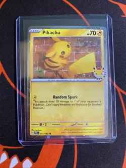Pikachu (Pokemon Day 2026) 051/162 Holo Pokemon NM - Image 4