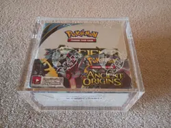 Amazing Factory Sealed Pokemon XY Ancient Origins Booster Box With Acrylic Case - Image 1
