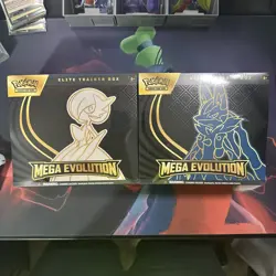 Pokemon Mega Evolution Gardevoir and Lucario Elite Trainer Box x2 ETB New Sealed - Image 1