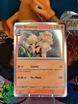 Pokemon TCG – Arcanine #011 Black Star Promo – Cosmos Holo – Near Mint - Image 1