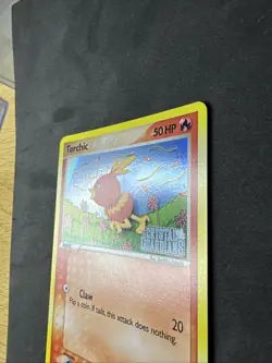 Torchic 65/100 Reverse Holo Pokemon EX Crystal Guardians Stamped NM - Image 2