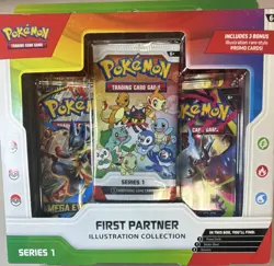 Pokemon TCG First Partner Illustration Collection Series 1 Box 3 Promo - Image 1