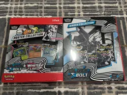 Pokemon TCG: Black Bolt Collection and Unova Poster Collection Sam’s Club - Image 1