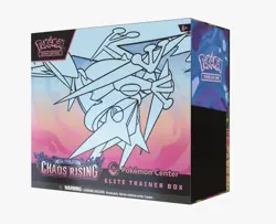 Chaos Rising Pokemon Center ETB Elite Trainer Box Exclusive PRESALE CONFIRMED - Image 1