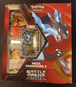Pokemon Mega Charizard X Battle Arena Deck Factory SEALED Box - Image 1