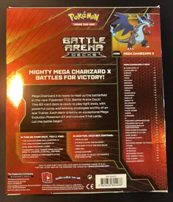 Pokemon Mega Charizard X Battle Arena Deck Factory SEALED Box - Image 2