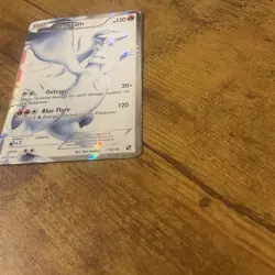 Pokemon Reshiram Black & White 113/114 MP/HP - Image 4