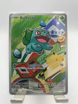 Pokemon TCG First Partner Illustration Collection Series 1 Kanto Gen 1 Starters - Image 4