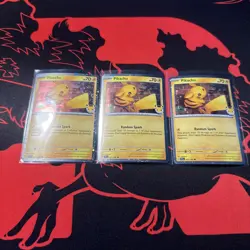 Pokemon TCG Pikachu 051/162 Stamped Cosmos Holo Pokemon Day 2026 Promo NM Lot 3 - Image 1