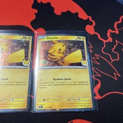 Pokemon TCG Pikachu 051/162 Stamped Cosmos Holo Pokemon Day 2026 Promo NM Lot 3 - Image 2
