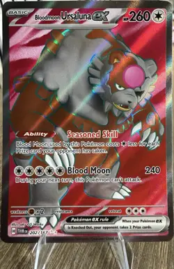Bloodmoon Ursaluna ex 202/167 Sv06: Twilight Masquerade Ultra Rare Holo Full Art - Image 1