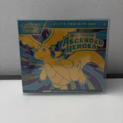 Pokemon Elite Trainer Box Mega Evolution Ascended Heroes Sealed+ PROTECTIVE CASE - Image 1