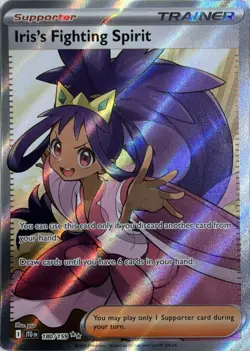 Pokemon TCG Iris's Fighting Spirit 180/159 Journey Together - Image 1