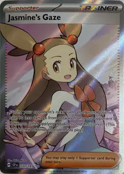Pokemon TCG Jasmine's Gaze 233/191 Surging Sparks - Image 1