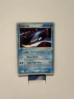 Pokemon TCG Kyogre EX 94/101 Ultra Rare Holo Hidden Legends HP - Image 1