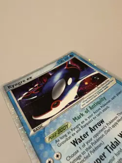 Pokemon TCG Kyogre EX 94/101 Ultra Rare Holo Hidden Legends HP - Image 3