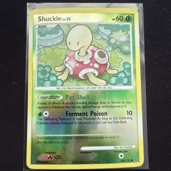 Shuckle 109/132 Secret Wonders Reverse Holo - 2007 Pokemon PKMN TCG - LP - Image 1