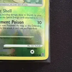 Shuckle 109/132 Secret Wonders Reverse Holo - 2007 Pokemon PKMN TCG - LP - Image 5