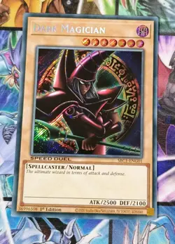 Yu-Gi-Oh! TCG Dark Magician (G) (Secret Rare) - Speed Duel: Streets of Battle... - Image 1